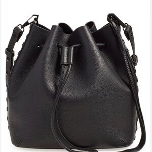 Rebecca Minkoff Pebbled Leather Bucket Bag